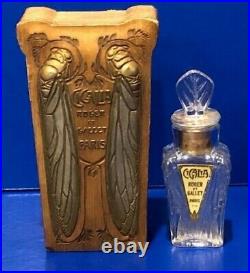 RARE Lalique Roger & Gallet Perfume Bottle Box and Small Perfume Bottle