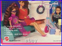 RARE NEW 1994 Mattel Barbie Home For the Holidays Playset SEALED BOX (No Dolls)