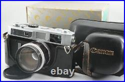 RARE! Near Mint Canon Model 7 & 50mm f1.4 Lens with Original BOX From JAPAN