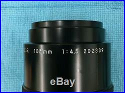 RARE Nikon UV NIKKOR 105mm f/4.5 Multispectral Lens with Filters ORIGINAL BOX