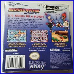 RARE ORIGINAL New Sealed Box Bomberman Tournament Nintendo Gameboy Advance GBA