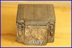 RARE ORIGINAL WWII German S-mine Springmine SMi-35 EMPTY Fuse, Accessory BOX