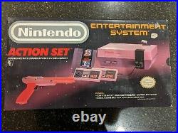 RARE Original Nintendo NES Action Set Orange Console, Brand New In The Box