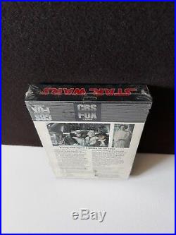 RARE! Original Release Vintage 1983 SEALED! STAR WARS big box vhs tape CBS FOX