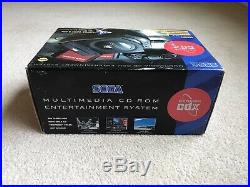RARE Sega Genesis CDX CD System/Console Original Box, Inserts And Games
