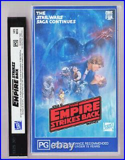 RARE Star Wars VHS VIDEO Original First release Box Set PAL version Original