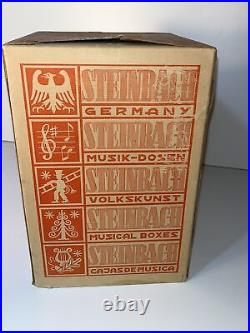 RARE Steinbach West Germany Thorens Music Box In Original Box