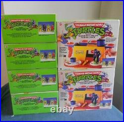 RARE Store BOX with 6x TEENAGE MUTANT HERO TURTLES all in Original BOX