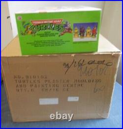RARE Store BOX with 6x TEENAGE MUTANT HERO TURTLES all in Original BOX