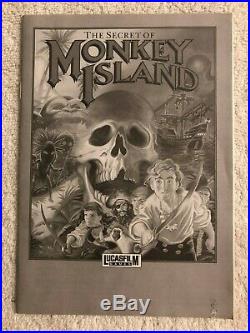 RARE! The Secret of Monkey Island for PC Lucas Arts Original Complete BIG BOX