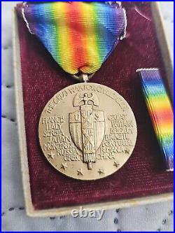 RARE United States WWI Victory Medal Original Box