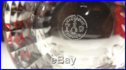 RARE VINTAGE BACCARAT CRYSTAL PICCADILLY ICE BUCKET with TONGS IN ORIGINAL BOX