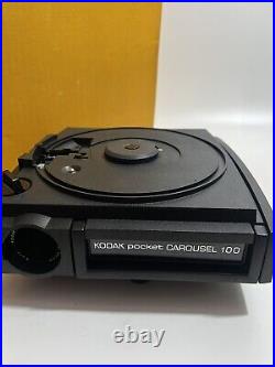 RARE VINTAGE NEW IN ORIGINAL BOX Kodak Pocket Carousel 100 Projector B100