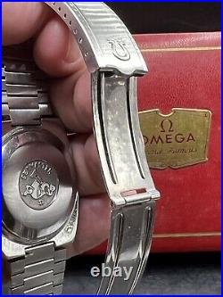 RARE VTG Omega Seamaster Automatic, All Original, Black Dial, Ref. 166.0216 + Box