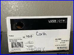 RARE Vans 2014 Cork OTW Shoes Mens Size 10 original Box