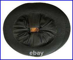RARE Victorian Double Top Hat Box Case With 2 Hats Folding Opera & Plush Silk