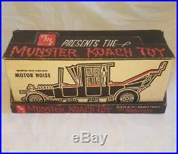 RARE Vintage 1964 AMT Munsters MUNSTER KOACH Toy In Original Display Box