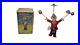 RARE Vintage Alps Japan Juggling Wind Up Tin Clown Toy With Original Box Working