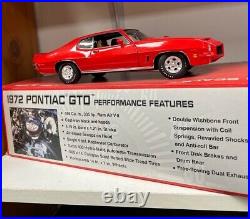 RARE Vintage Antique 1972 Pontiac GTO Model Car Collectible 11'