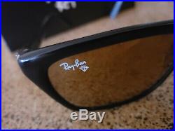 RARE Vintage B&L Ray Ban Cats Diamond Hard 3000 Sunglasses Black Case & Box