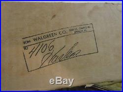 RARE Vintage Boxed Walgreens N Gauge Train Set Original Dealer Display Board