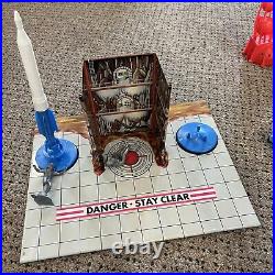 RARE Vintage Marx Moon Base Playset Toy with Original Box
