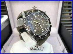 RARE Zenith Pilot Cronometro Tipo CP-2 Flyback Chrono Watch with Box & Papers