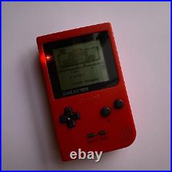 RED GAMEBOY POCKET? RARE? Nintendo Game Boy BOXED ORIGINAL BOX INCLUDED