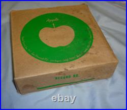 RONNIE SPECTOR BEATLES Rare Original Apple Records Shipping Box with 25 Vinyl 45's