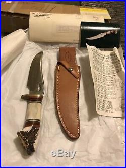 Randall made Custom Knife 50th ANN. #036 Smark/Sheath/Box/Letter -RARE