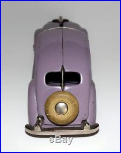 Rare 1933 Electric Hubley Chrysler Airflow with Orchid Paint & Original Box WOW