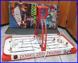 Rare 1972/73 Coleco Powerplay Table Hockey Game, With Box, LA vs Atlanta