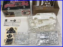 Rare 1977 KISS Band Custom Chevy Van AMT Model KitUnbuiltSEALED BAGSOpen Box