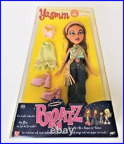 Rare 2002 BRATZ YASMIN FLAUNT IT Doll MGA BAN DAI original box EUROPE READ