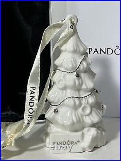 Rare 2015 Pandora Limited Edition Christmas Tree Ornament Original Ribbon In Box