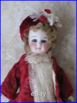Rare Antique All Original 8 Inch Belton Doll With Box