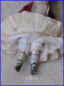 Rare Antique All Original 8 Inch Belton Doll With Box