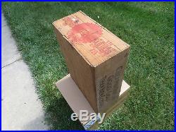 Rare Antique Kirk`s Flake Soap Advertising Shipping Crate-indian Chief Design