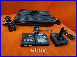 Rare Atari 2600 4 Switch Vader Console Bundle in Original Long Variant Box