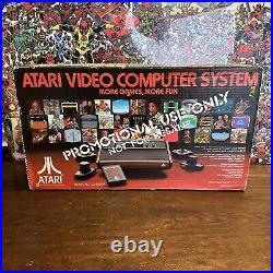 Rare Atari 2600 Promotional Use Only Console w Original Box Tested Authentic