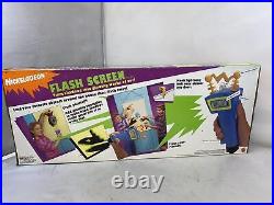 Rare Banned'94 Nickelodeon Flash Screen Toy, Original Box, Fully Sealed NEW