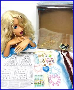 Rare Barbie My Scene Kennedy Totally Charmed Styling Head with Accessories + Box