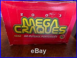 Rare Box of Panini Portugal 2003 Megacraques with 36 packs (Ronaldo Rookie BGS10)