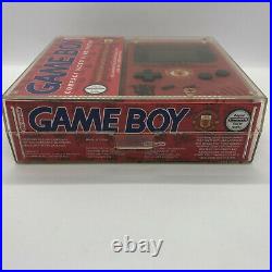 Rare Boxed Original Manchester United Nintendo Gameboy DMG in Hard Plastic Case