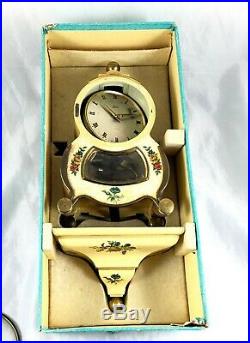 Rare Boxed Schatz Clock With Original Box And Shelf