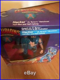 Rare Centurions Hacker Action Figure Toy Kenner With Original Box