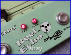 Rare Danelectro Reel Echo pedal In original box good condition