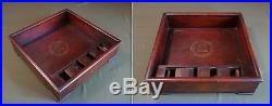 Rare Early 1900 Korean Folk Item Hussy Wooden Container Box for Needlework