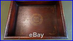 Rare Early 1900 Korean Folk Item Hussy Wooden Container Box for Needlework