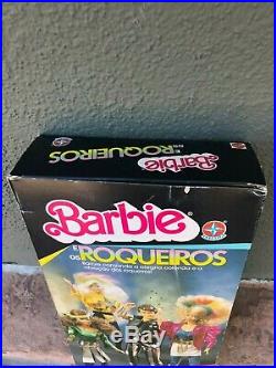 Rare Estrela Mattel Barbie Roqueiros Doll In Original Box Mib Brazil